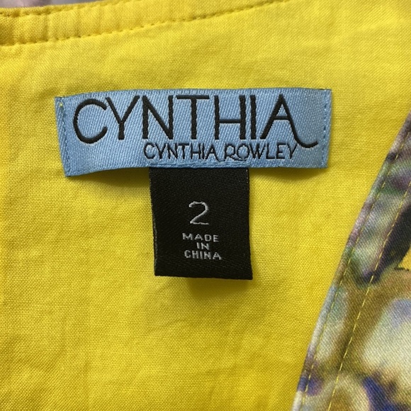 Cynthia Rowley Fit And Flare Floral Dress - Picture 6 of 7